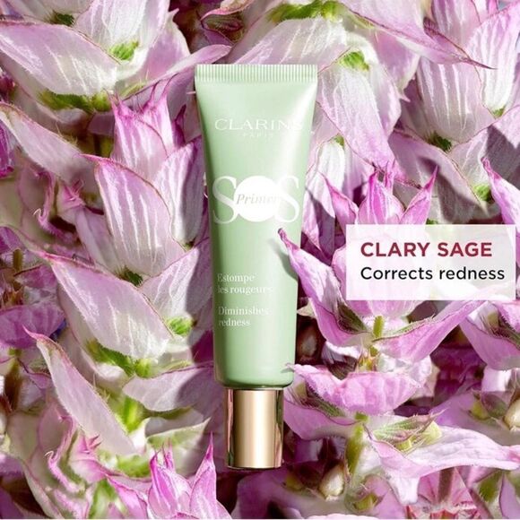 CLARINS - NWT - SOS Primer in Green (04). Corrects Redness. 1 oz/Non-Perfect Box - Picture 10 of 16